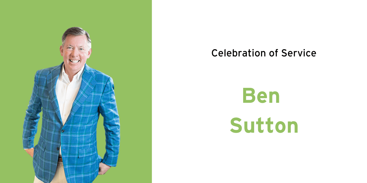Celebration of Service Ben Sutton